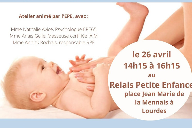 Atelier Parent-bébé autour du massage