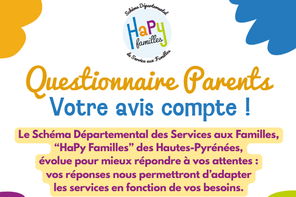Questionnaire Parents - Votre avis compte ! 